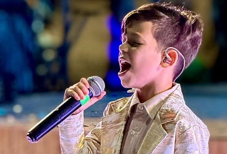 Ernesto leclerc Hernández, promesa que representará a la sabana en La Voz Kids