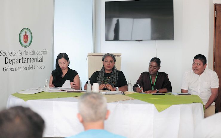 Instalaron Mesa Territorial de Gestión Integral del Riesgo Escolar para revisar acciones que permitan la prestación del servicio educativo en Chocó