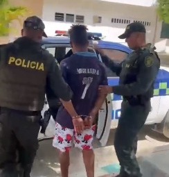 Capturan a 'El Negro Marzola' en Ciénaga de Oro