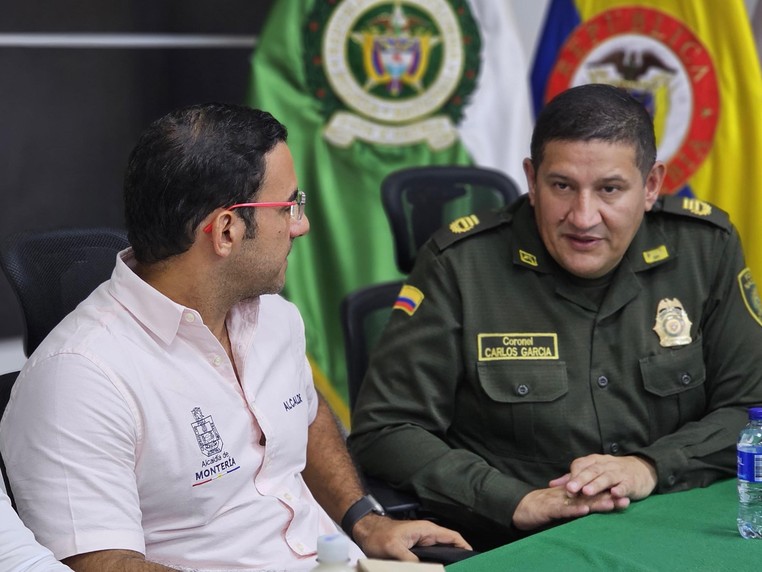 Autoridades tras la pista de sujetos implicados en hurto registrado en un banco al norte de Montería