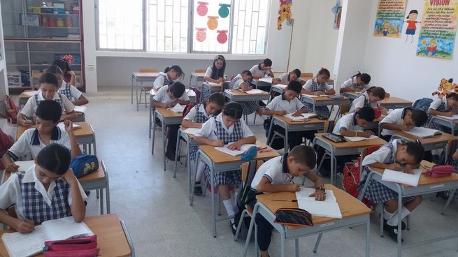 Matrícula estudiantil abarca una cobertura del 78 %