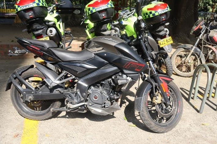 Arma y moto de atracadores de banco en Montería en poder de las autoridades