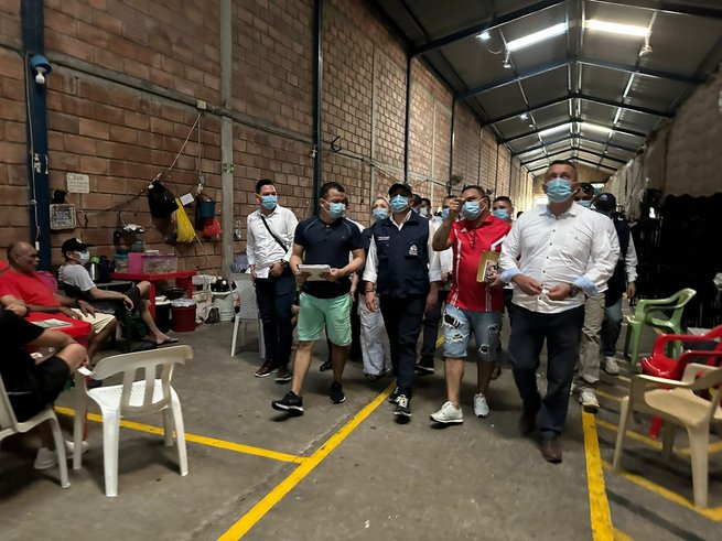 Defensor vino a inspeccionar