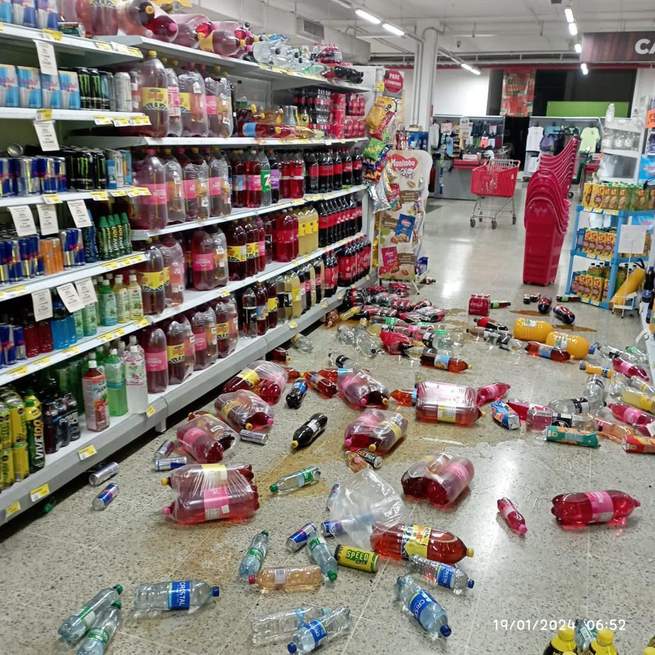 Fuerte temblor en Colombia