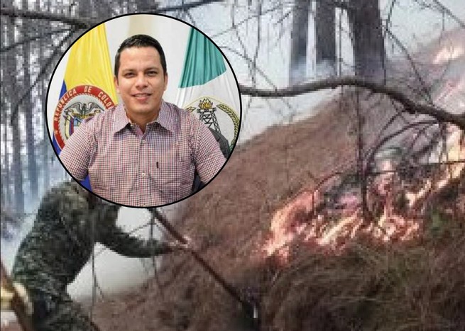 Los incendios en el país no son provocados solo por las altas temperaturas: Sneyder Pinilla
