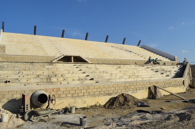 Abren convocatoria para trabajar en la construcción del estadio de béisbol
