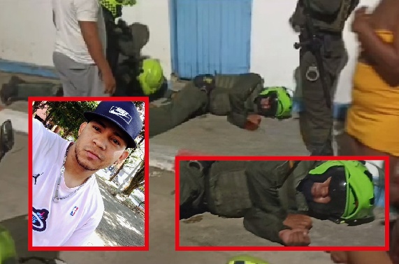 Dos policías y un civil heridos en choque de motos