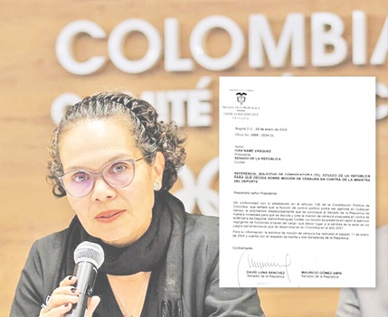 Senadores exigen la salida de MinDeporte