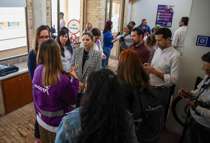 Gestora Social Diana Sierra conoció "Las manzanas del cuidado", exitoso modelo que beneficia a mujeres bogotanas