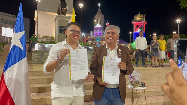 Chile y Colombia firman convenio por la cultura y el turismo en Sincé
