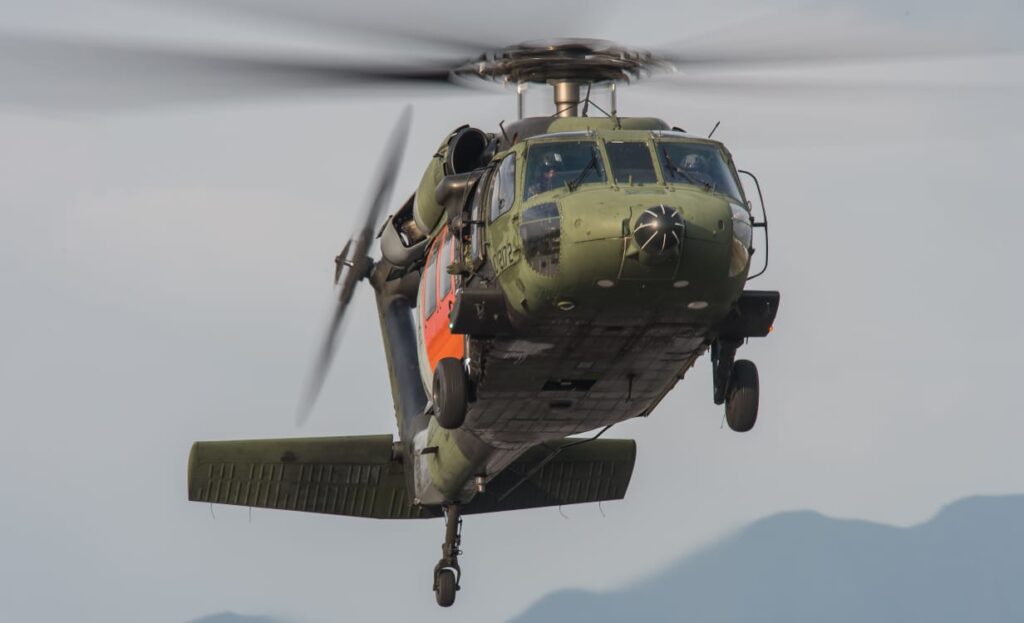 Black Hawk del Ejército se accidentó en Unguía, Chocó