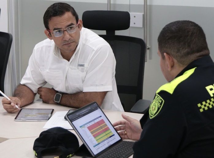 Alcalde lideró  Consejo de Seguridad