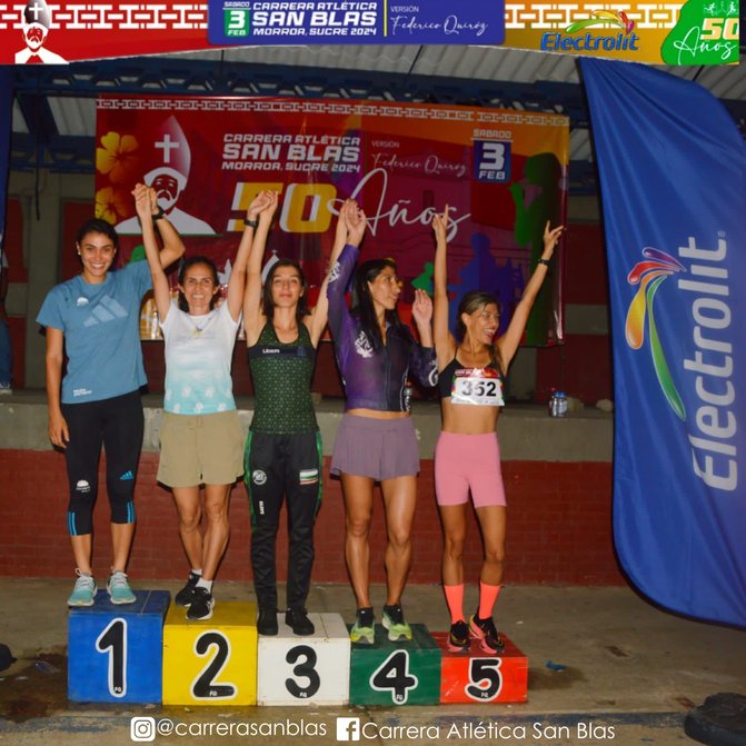 Fueron los campeones de la Carrera de San Blas