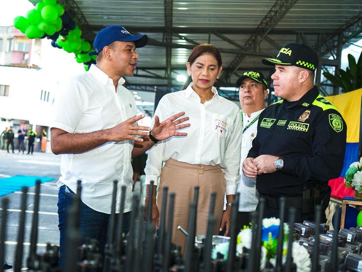 Más dotación para la operación de la Policía en Sucre