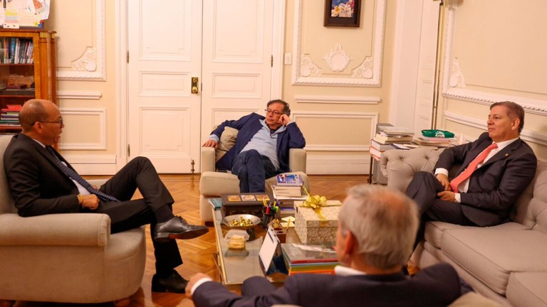 El presidente de la Corte Suprema y Petro sostuvieron una reunión vital para la elección del nuevo fiscal