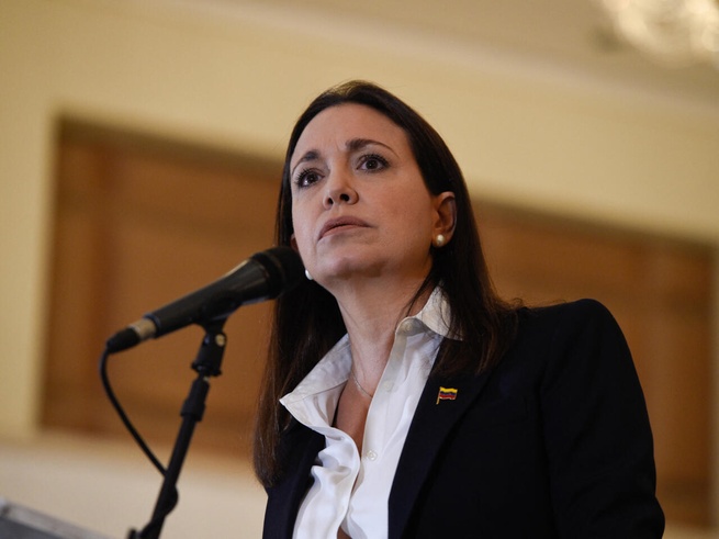 Presuntos miembros del régimen de Maduro atacaron a María Corina Machado