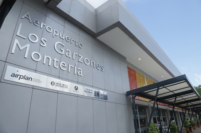 Aeropuerto Los Garzones entre los 10 con más movilización de pasajeros en 2021