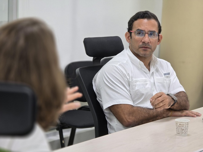 AirPlan le dio a conocer al Alcalde de Montería que ha invertido $130.000 millones en el Aeropuerto