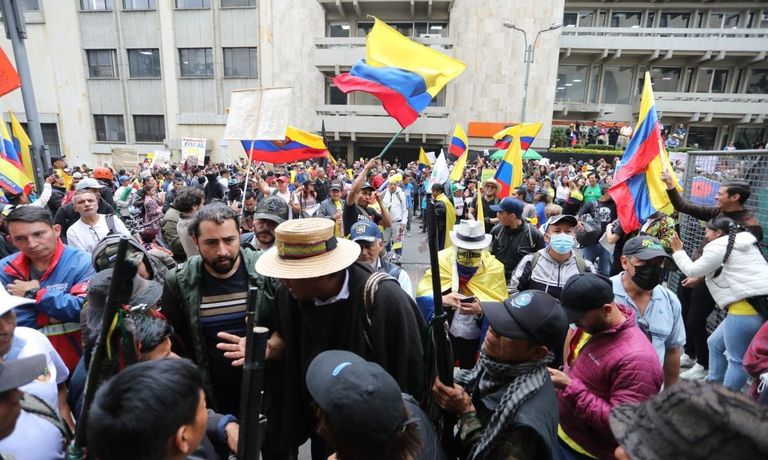 La Fiscalía se manifestó ante el asedio a la Corte Suprema por manifestantes