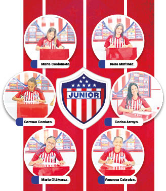 Seis cordobesas firmaron con el Junior