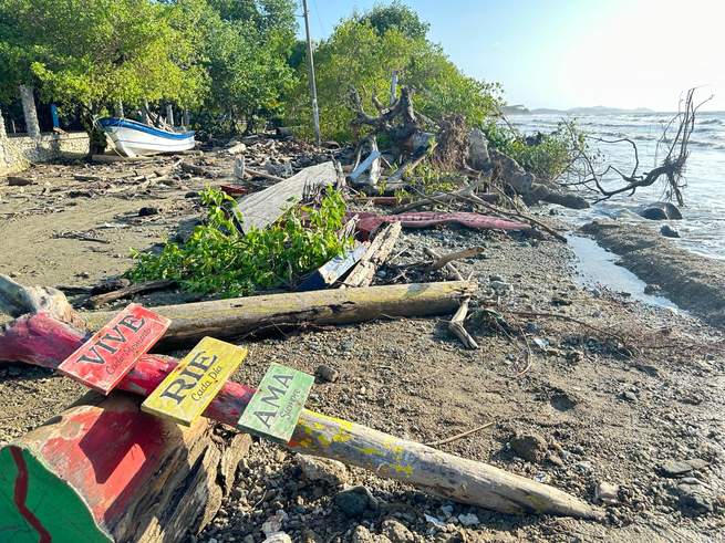La erosión tiene a Río Cedro en un mar de lágrimas