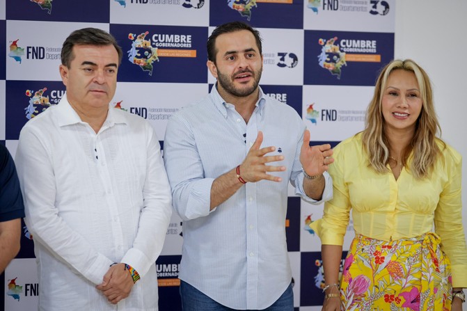 Montería será sede de la cumbre de gobernadores en el mes de junio: gobernador Erasmo Zuleta