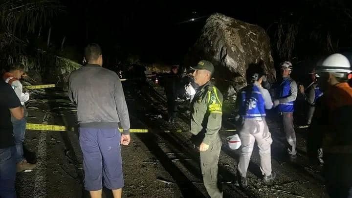 Deslizamiento de tierra en Antioquia dejó a una persona sin vida