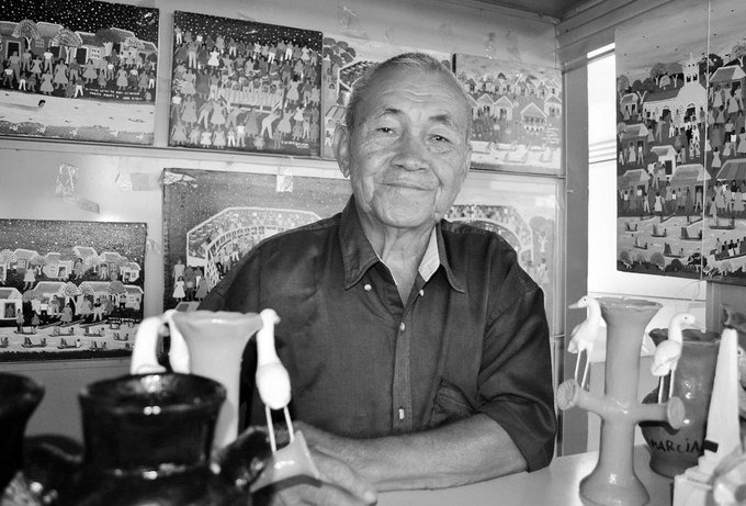 Falleció el pintor loriquero, Marcial Alegría