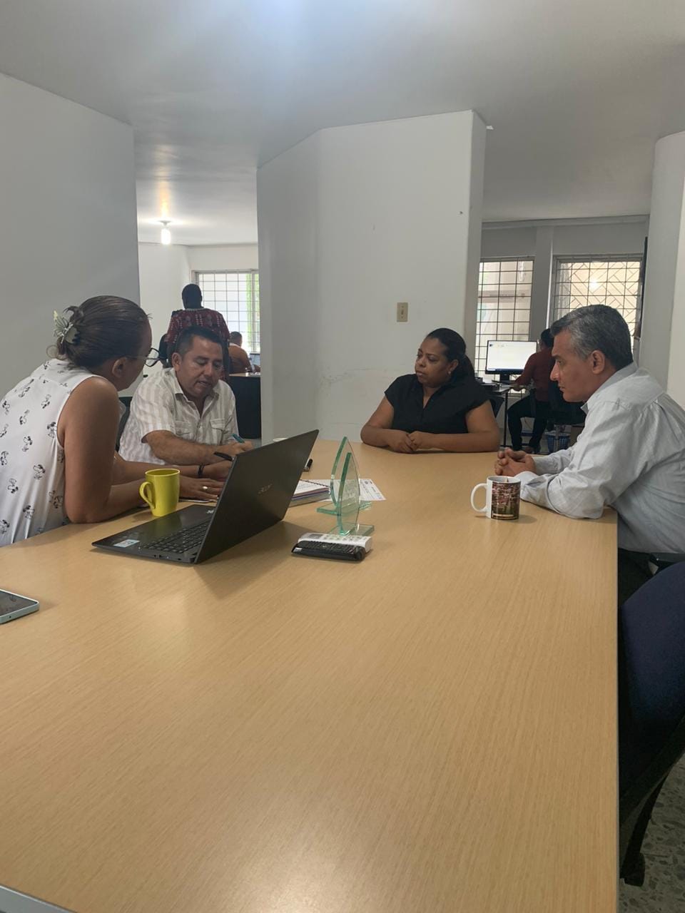 Alcalde de Morroa gestiona el mejoramiento de los centros de salud