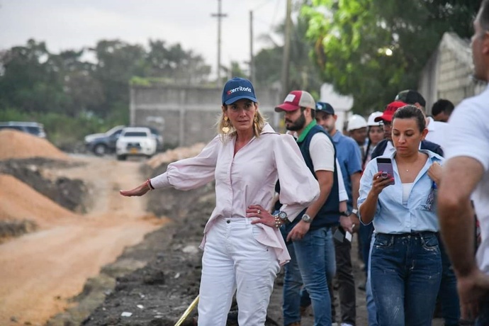 ENTerritorio visitó obras en el canal de El Edén