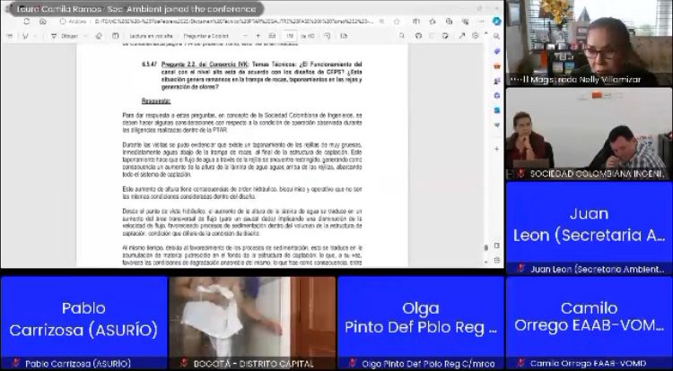 Abogado representante de la Alcaldía de Bogotá, se le vio desnudo en plena audiencia tras dejar su cámara abierta