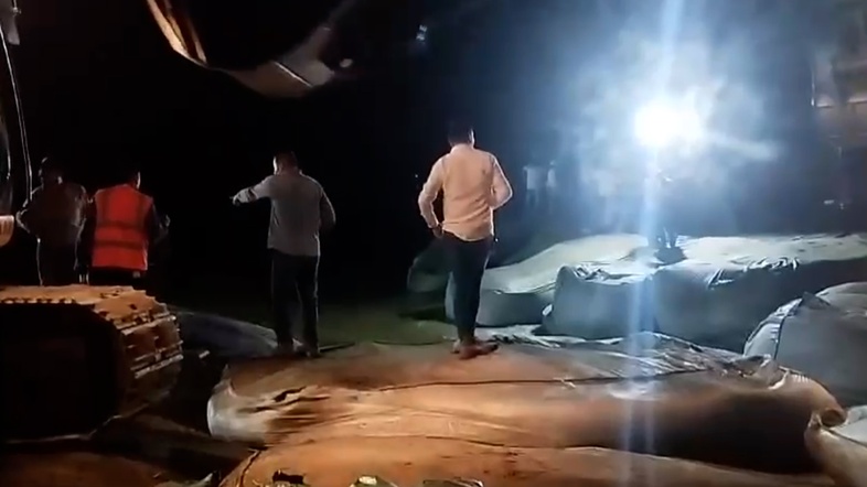Cerraron el chorro de Cara de Gato en San Jacinto del Cauca, Bolívar
