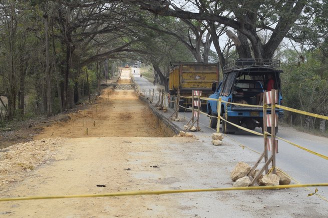 ¿Más pañitos?, retoman obras, pero otra vez de mantenimiento
