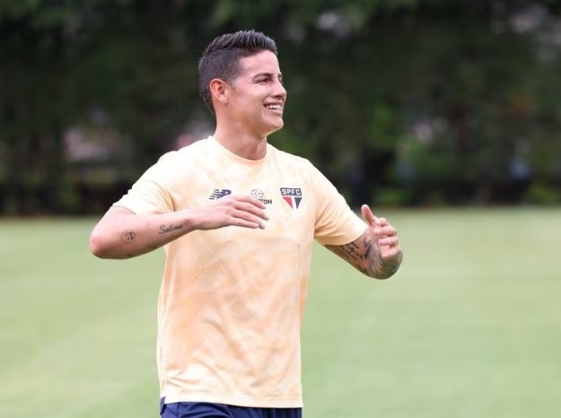 James Rodríguez confirmó que seguirá en Sao Paulo