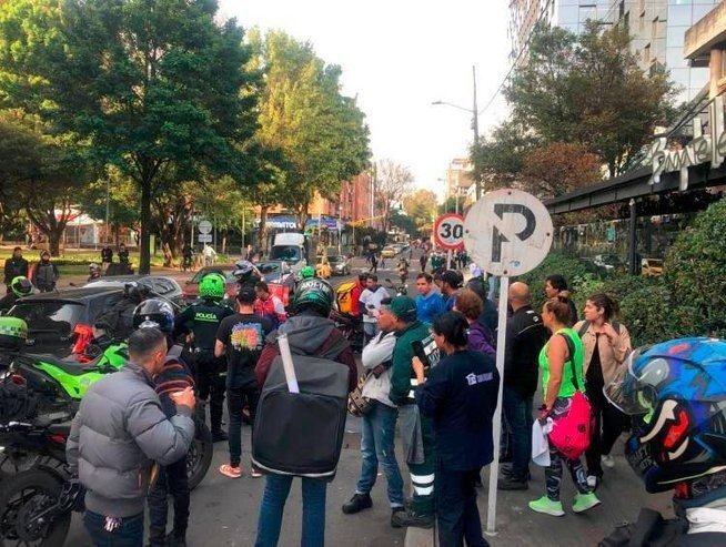 Asesinaron a un empresario en el Parque de la 93 en Bogotá