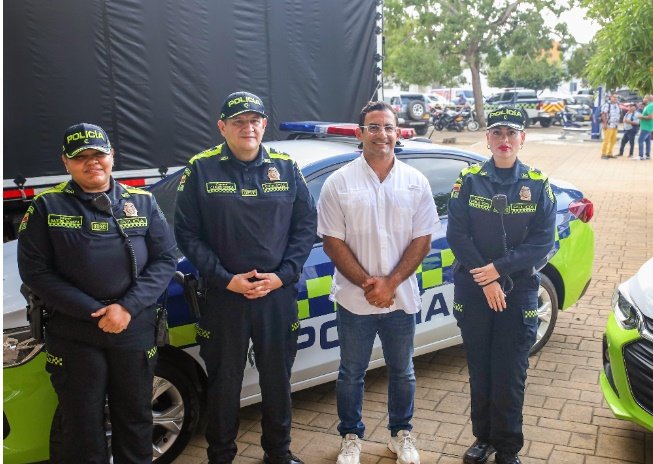 Parque automotor de la Policía Metropolitana se fortalece