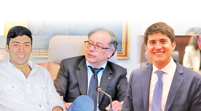 Wadith y Nicolás prueban las mieles del petrismo