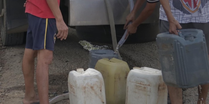 Han entregado más de 1 millón de litros de agua