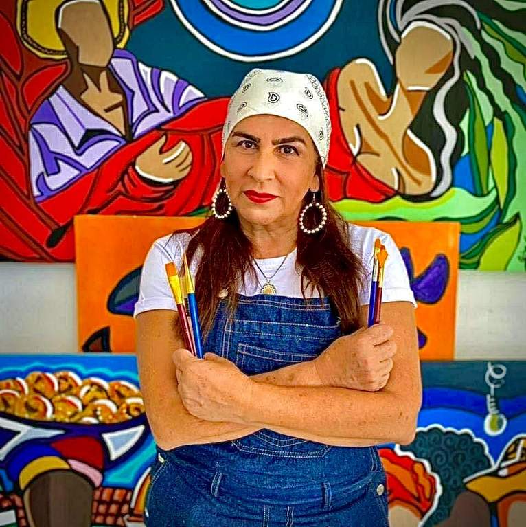 Yo nací pintora, yo nací artista: Gina González Torres