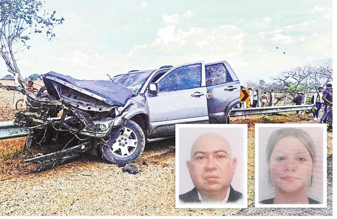 Chocaron de frente contra un camión recolector de basuras