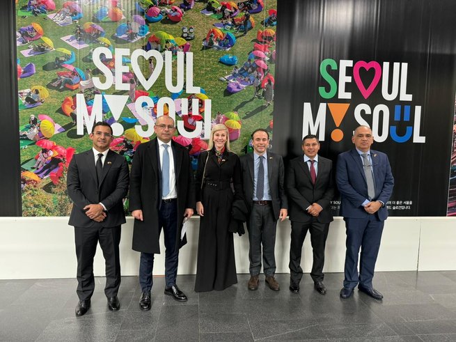 Alcalde de Montería intercambió experiencias con su homólogo de Seúl, Oh Se-hoon
