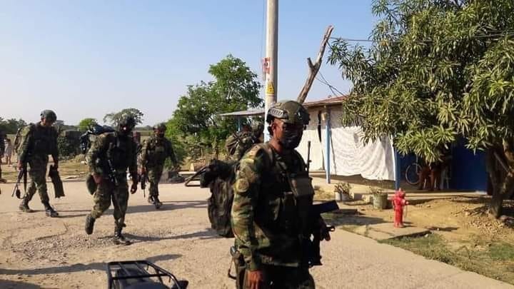 Enfrentamiento armado en zona rural de Ciénaga de Oro