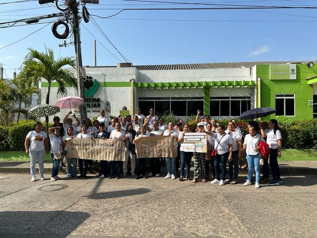 Protestas contra el Icbf son en todas partes