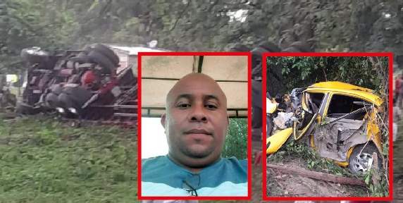 Taxista sincelejano fue impactado por un tractocamión en medio de un atraco