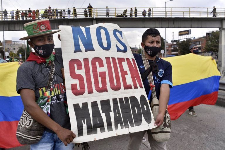 Las masacres no cesan en Colombia