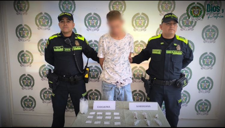 Golpe al comercio de sustancias alucinógenas en la margen izquierda de Montería