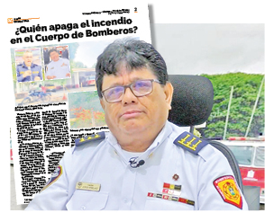Director del Cuerpo de Bomberos a rendir cuentas