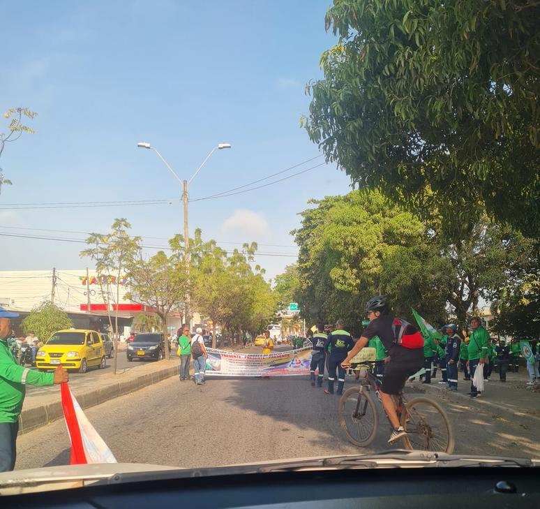 Salieron a marchar en el Día Nacional del Reciclador