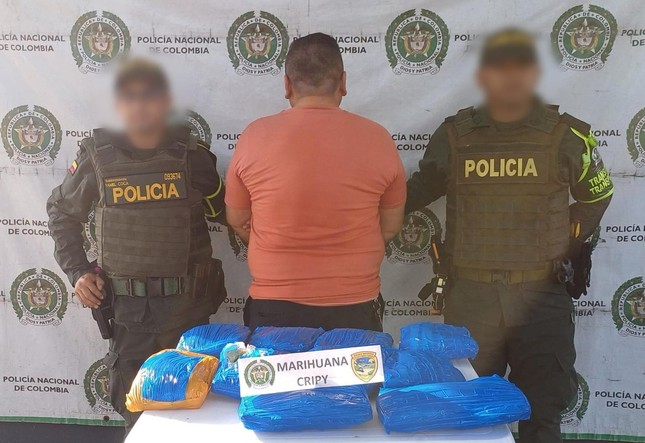 Capturados con marihuana