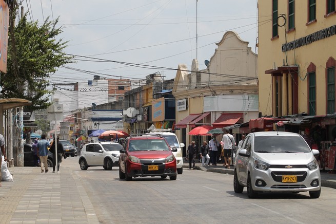 El cambio se ve en el centro